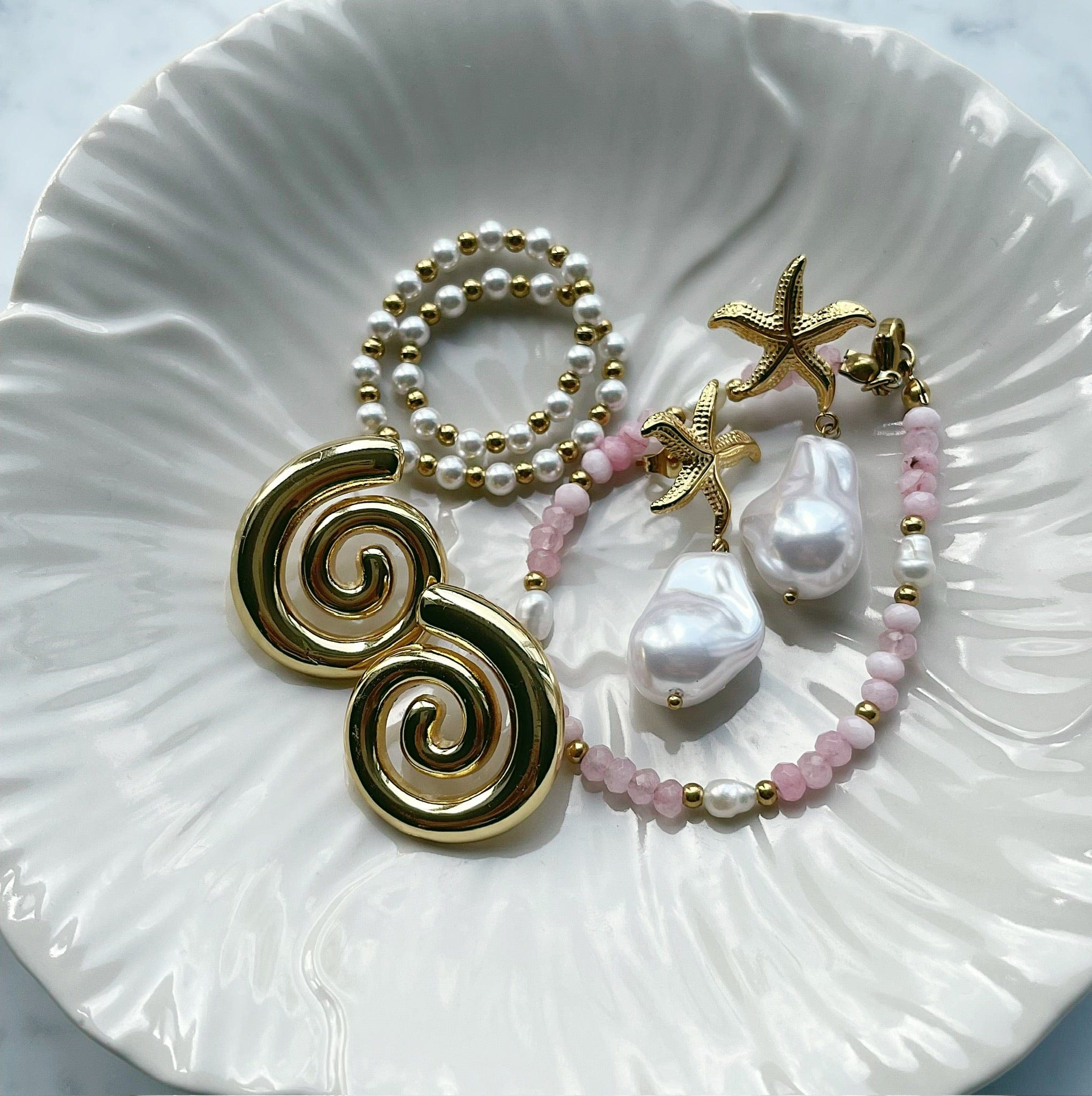 Lila Pearl Bracelet