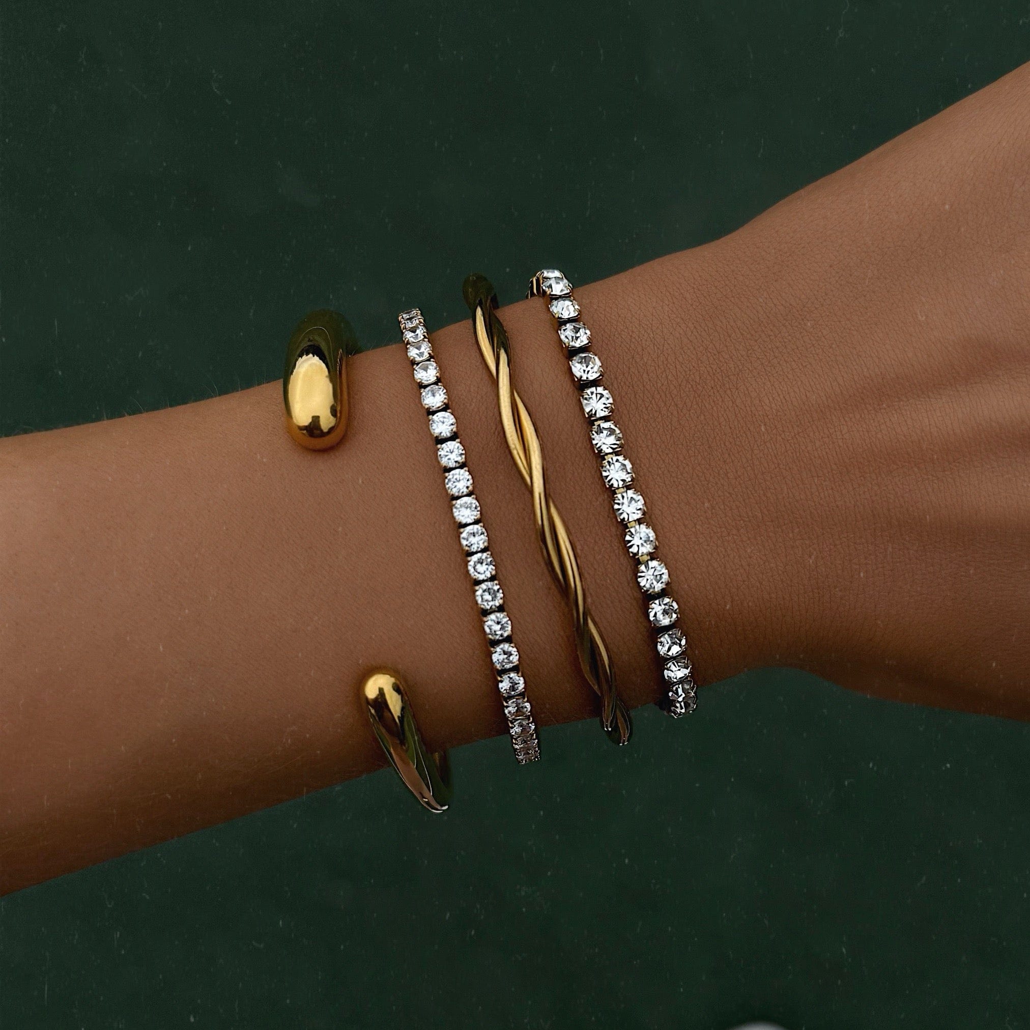 Louise Tennis Bracelet