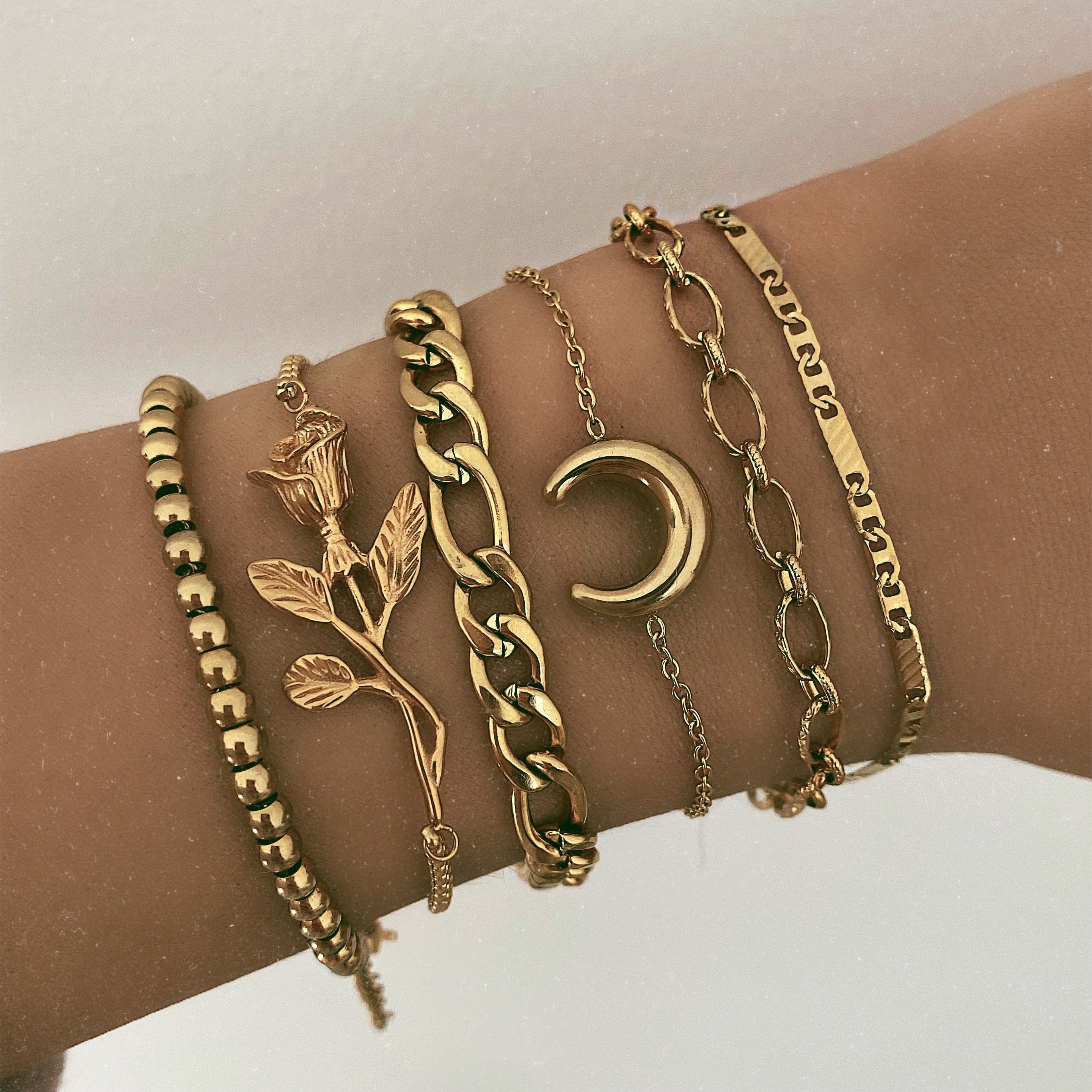 Laila Chunky Figaro Bracelet